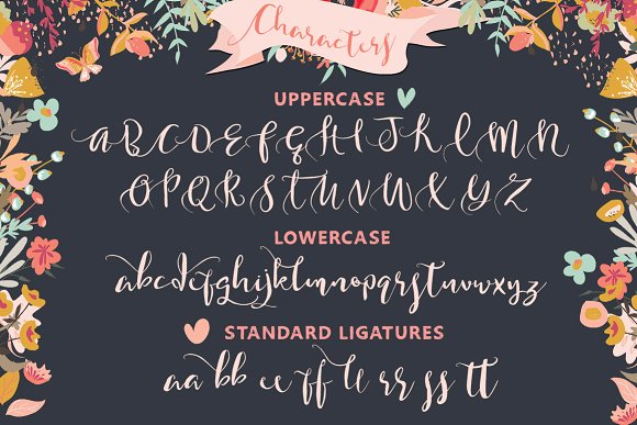 Gorgeously You Font Poster 1