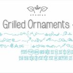 Grilled Font Poster 12