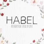 Habel Font Poster 1