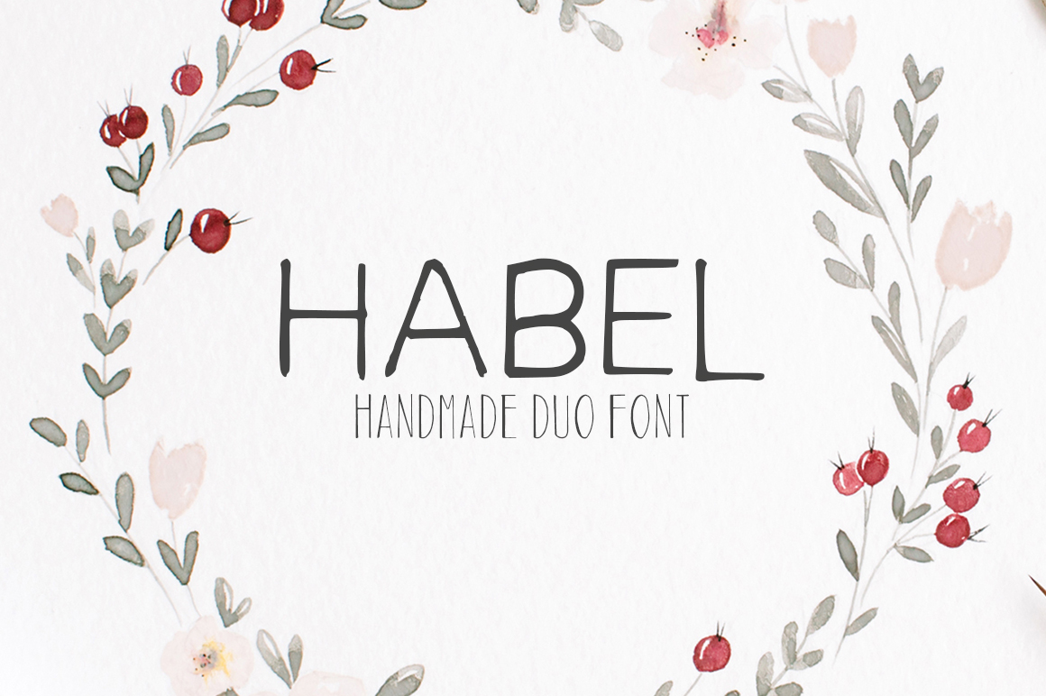 Habel Font Poster 1