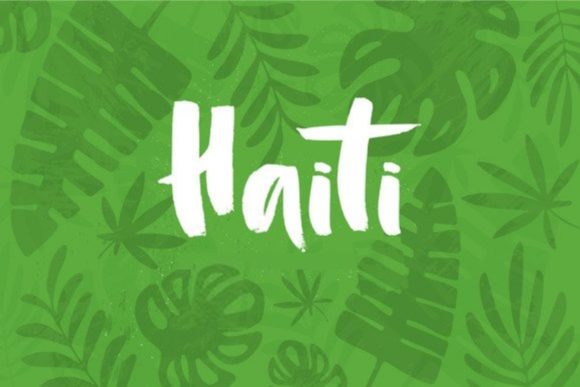 Haiti Font Poster 1