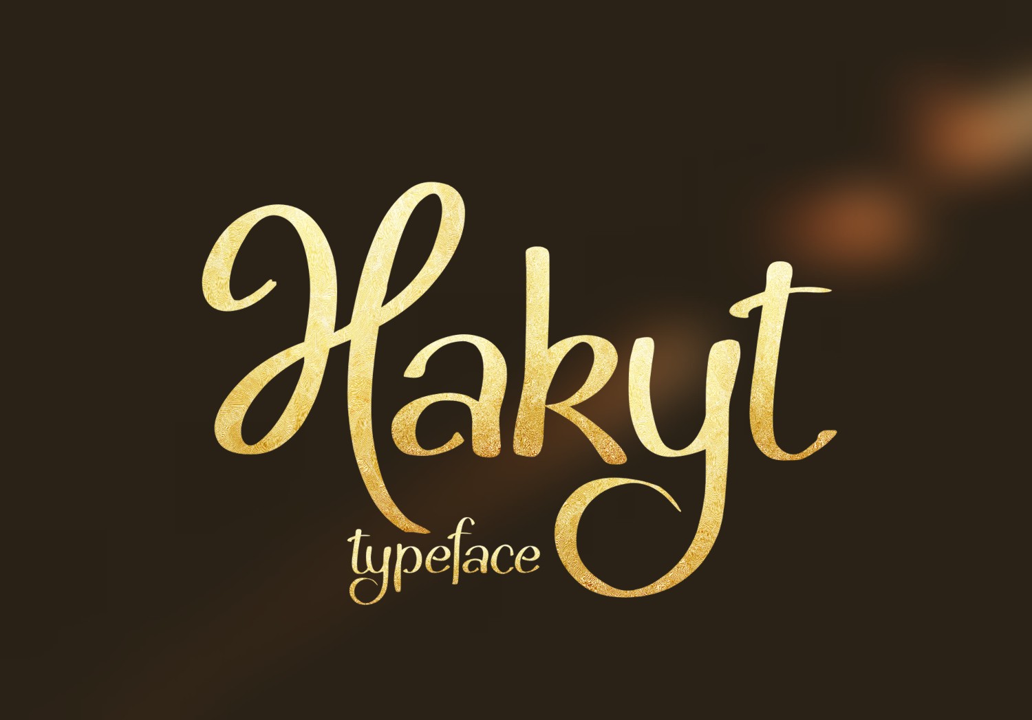 Hakyt Font Poster 1