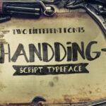 Handding Font Poster 1