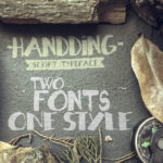 Handding Font Poster 2