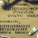 Handding Font Poster 3