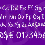 Handgley Font Poster 4