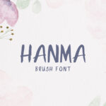 Hanma Font Poster 1