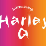 Harley Q Font Poster 1
