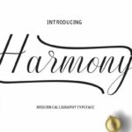 Harmony Font Poster 1