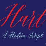 Hart Font Poster 1