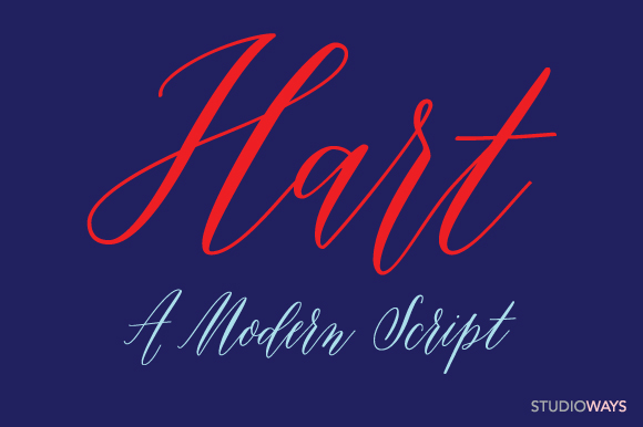 Hart Font Poster 1