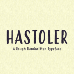 Hastoler Font Poster 1