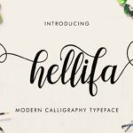 Hellifa Font Poster 1