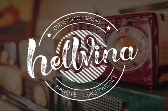 Hellvina Font Poster 1