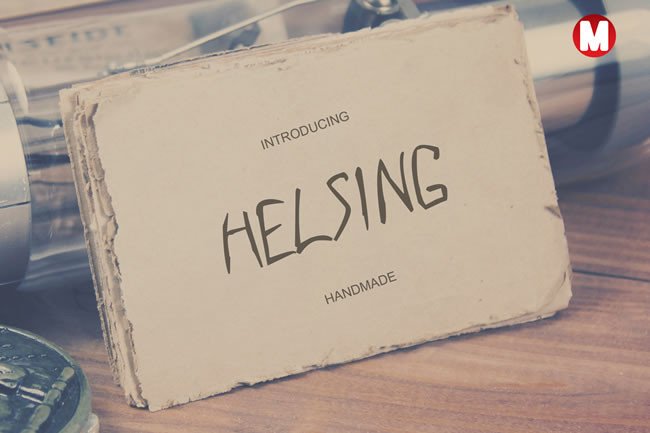 Helsing Font Poster 1