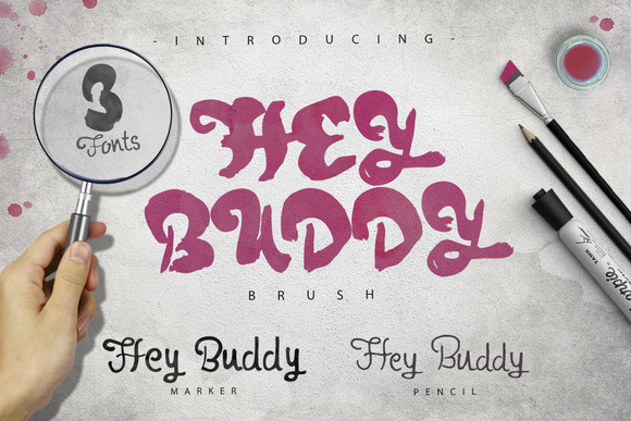 Hey Buddy Font