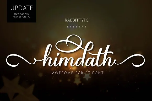 Himdath Font Himdath Font Poster 1