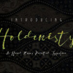 Holdenisty Font Poster 1