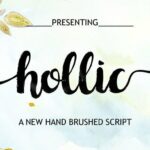 Hollic Font Poster 1