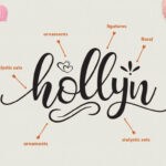 Hollyn Font Poster 4