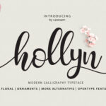 Hollyn Font Poster 10