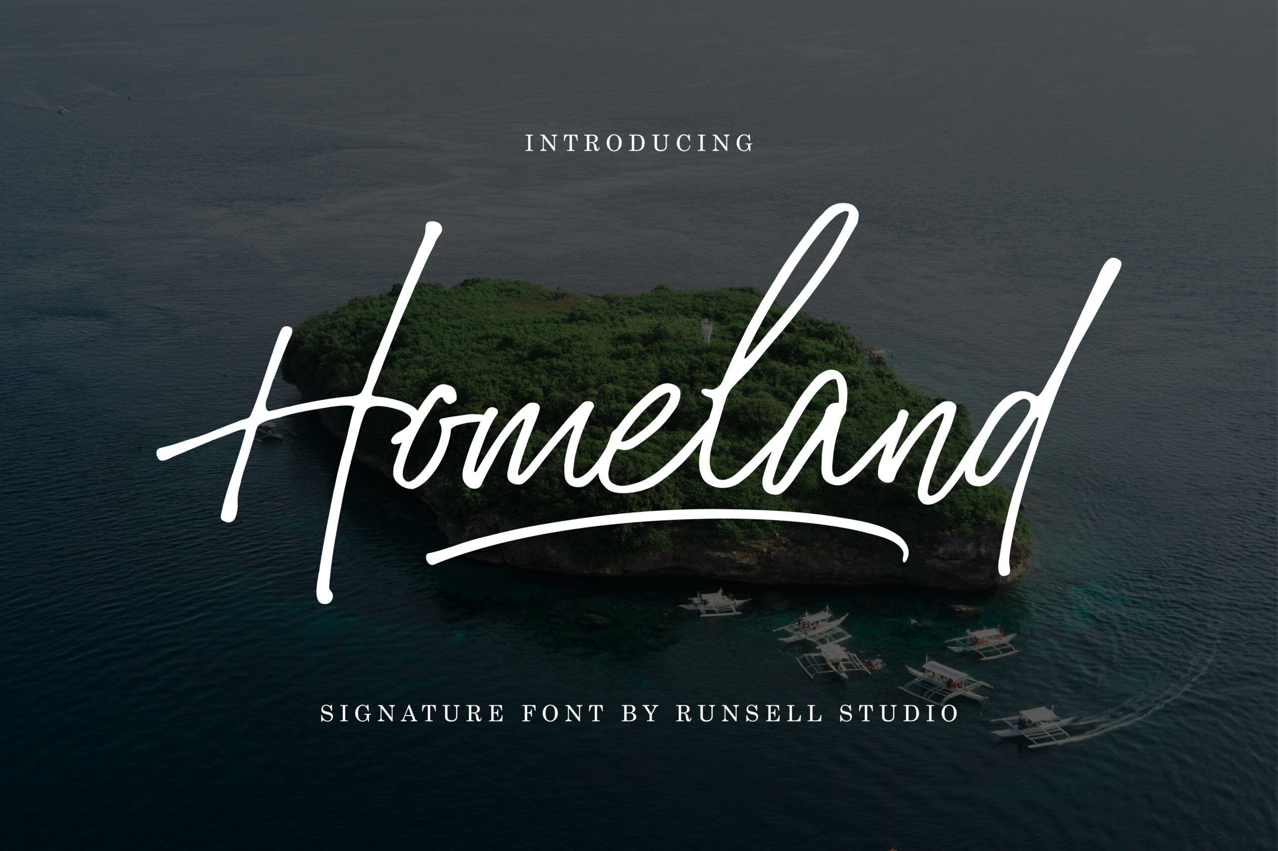 Homeland Font Poster 1