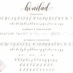 Honilad Font Poster 10