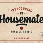 Housemate Font Poster 2