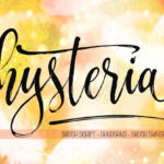 Hysteria Font Poster 1