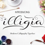 Illigia Font Poster 1