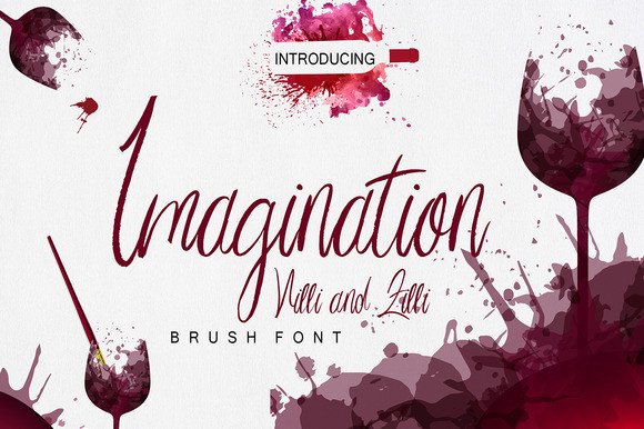 Imagination Font Poster 1