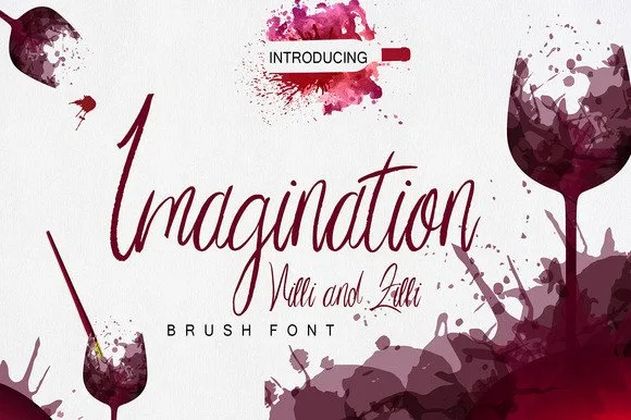 Imagination Font Imagination Font Poster 1