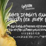 Ipsum Script Font Poster 2