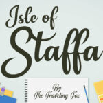 Isle of Staffa Font Poster 1