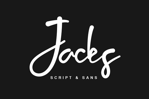 Jacks Font Poster 1