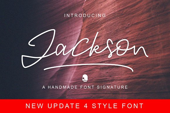 Jackson Font Poster 1