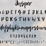 Jasper Font Poster 7