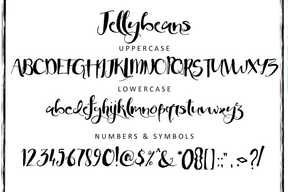 Jellybeans Font Poster 1