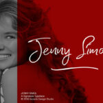 Jenny Simol Font Poster 1