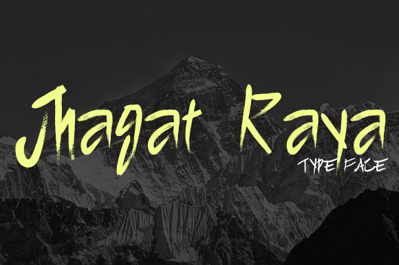 Jhagat Raya Font Poster 1