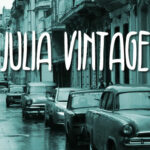 Julia Vintage Font Poster 1