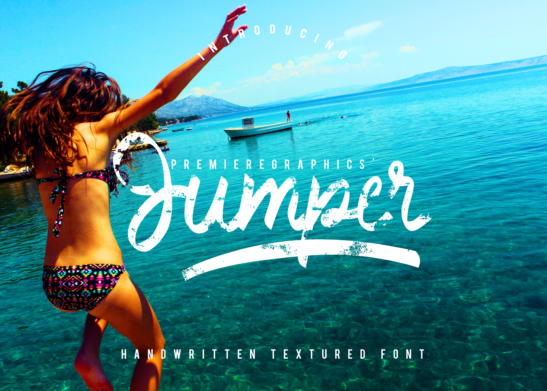 Jumper Font Poster 1