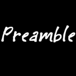 K26 Preamble Font Poster 1