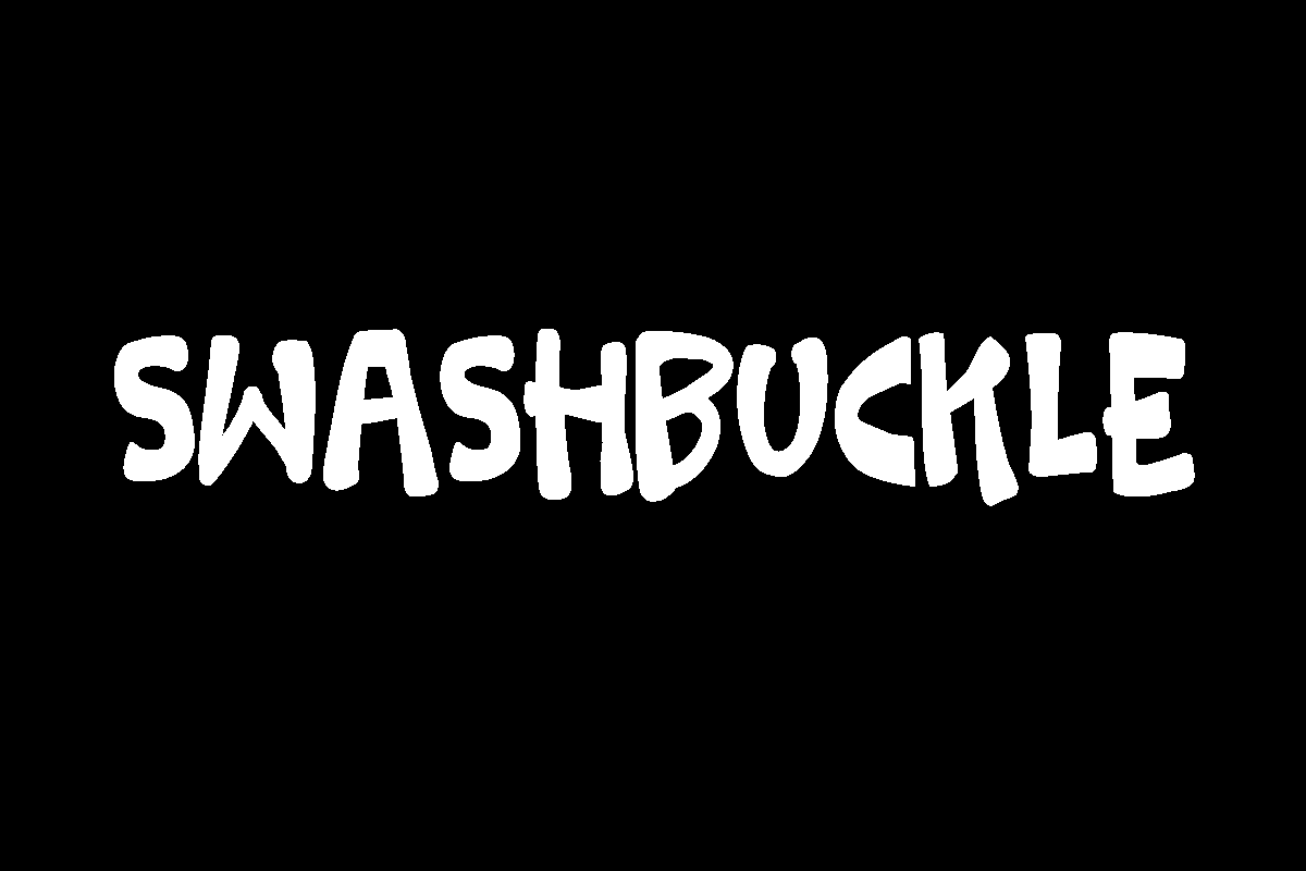 K26 Swashbuckle Font Poster 1