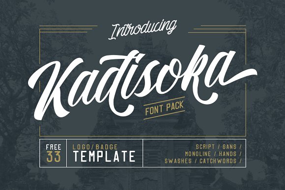 Kadisoka Font Poster 1