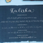 Kalisha Font Poster 8