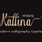 Kallina Font Poster 1