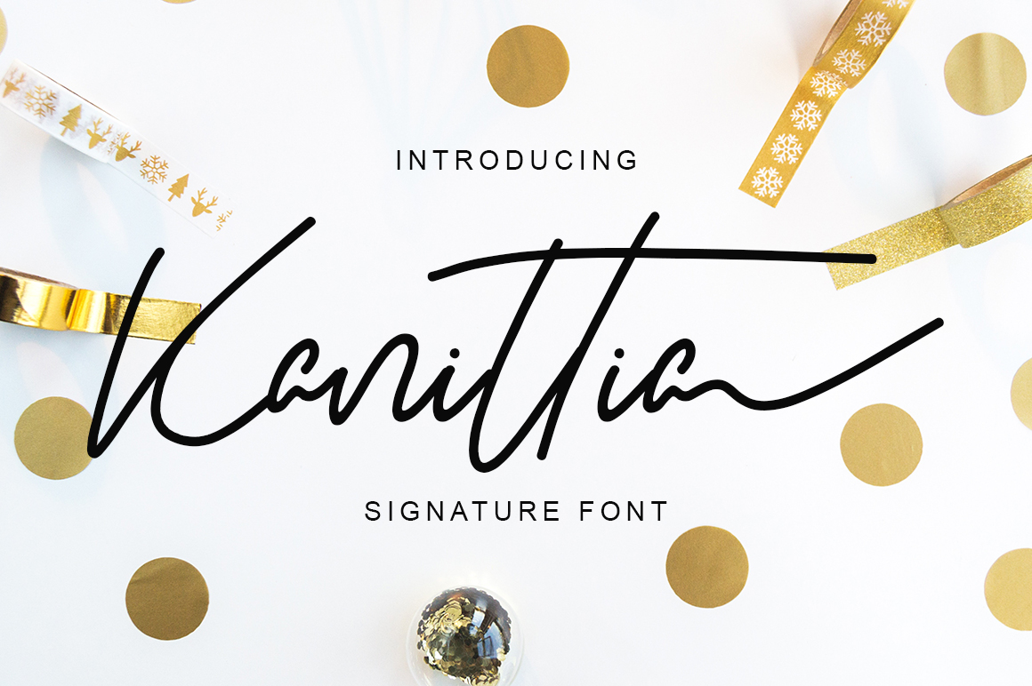 Kanittia Font