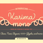Karima Mono Font Poster 1