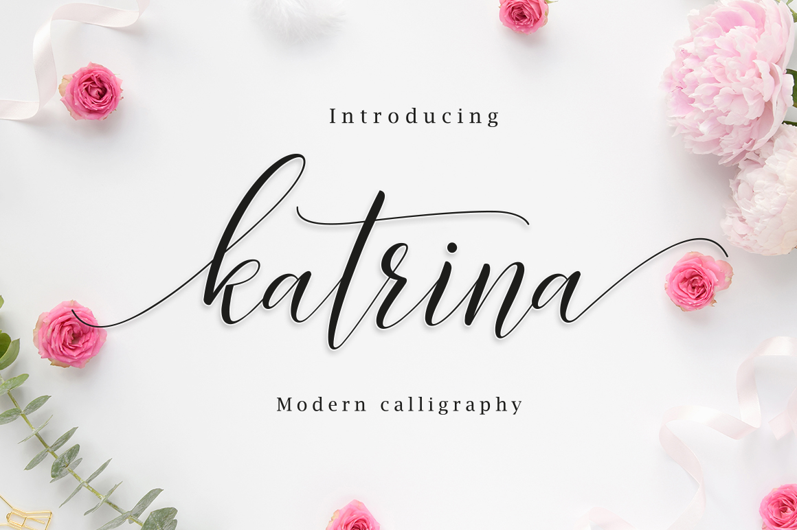 Katrina Font Poster 1